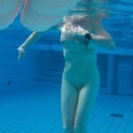 Underwater voyeur in sauna pool 5