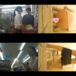 カップル可愛い彼女のトイレを盗撮