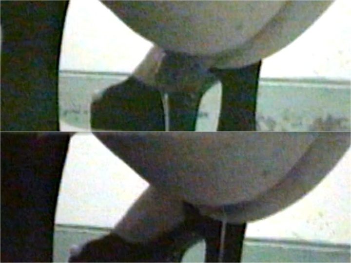 【個人撮影】おしゃれパンストＧＡＬ　マ〇コ丸見えトイレ盗撮⑤