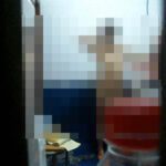 乳デだしたバカりの風呂着替え