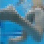 【洋S】全裸でプール