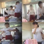 教室内で着替える乙女たち　1