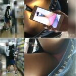 お父さんと本屋に来ていた女の子をパシャリ