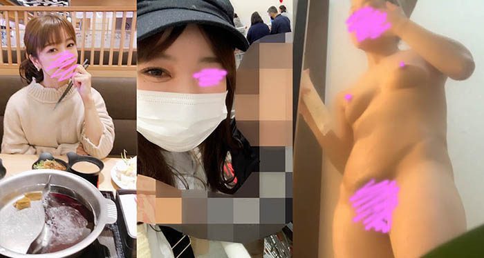 【元モデル・20代若嫁のナナちゃん】脱衣所①～現在進行系で寝取られ挑戦中。