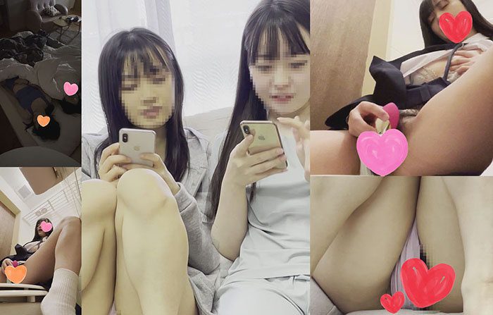③JKの妹のオ◯ニー隠し撮り2連発＆友達とのエッチな日常