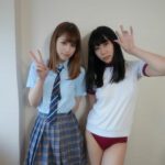 最高の組み合わせハーレム３P！！『超絶美形ハーフ娘』と『ピチピチ１９才娘』！！美形女子が完全顔出し！！中出し『個人撮影』個撮オリジナル１６９人目
