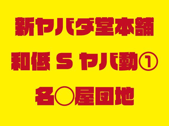 和低Sヤバ動①名◯屋団地