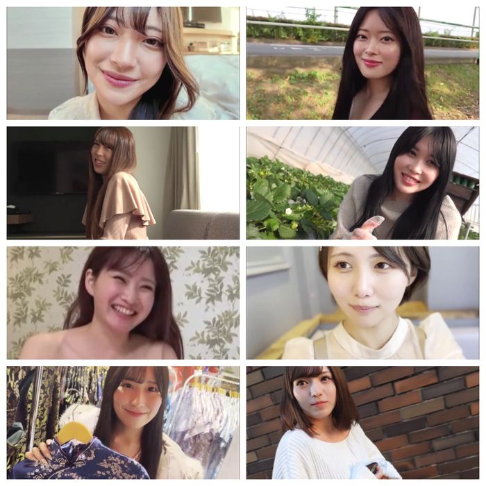 【普通の子と個撮】8人セット②