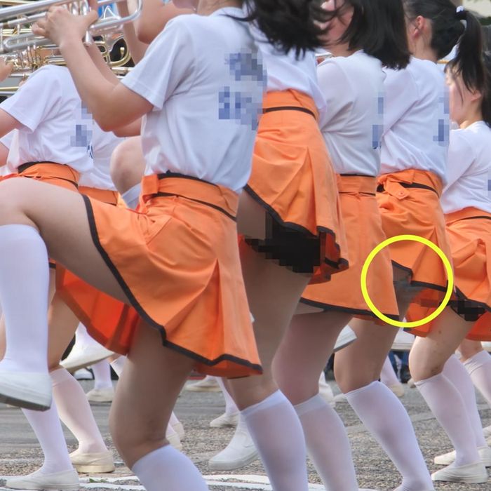 【4Kダンス】履き忘れ？！超レア！！超有名吹奏楽部のかわい子ちゃんの生P