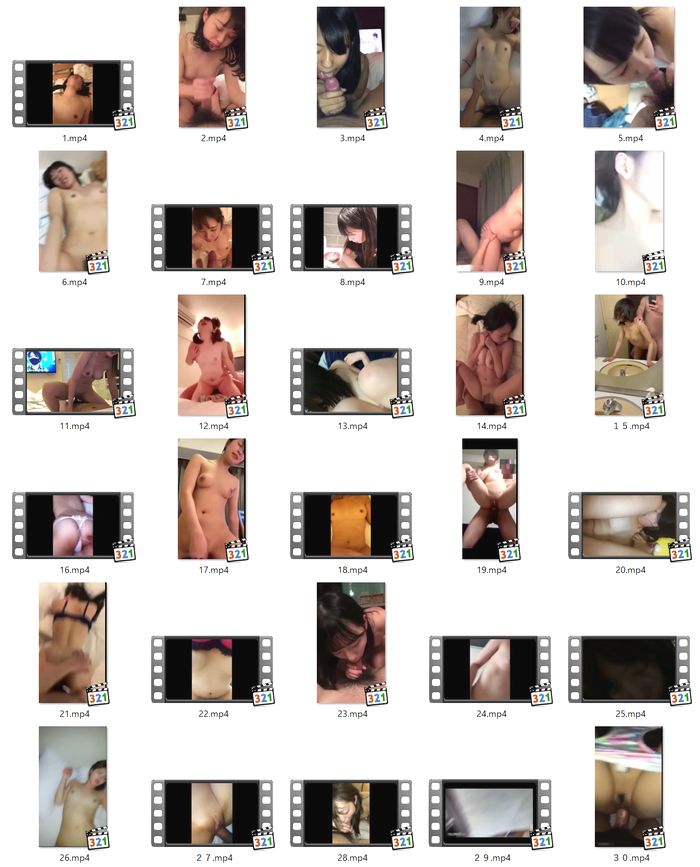 ☆素人ハメ撮り動画３０人分