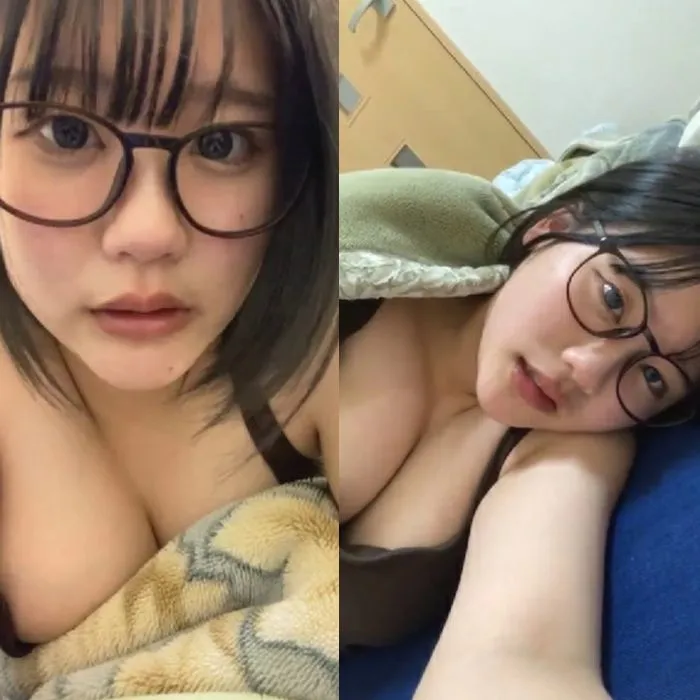 爆乳めがねっ子のエロライブ