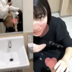 無 激カワ顔射フェラ 多目的トイレp活
