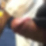 勃起チンぽ擦り付け変態・・・