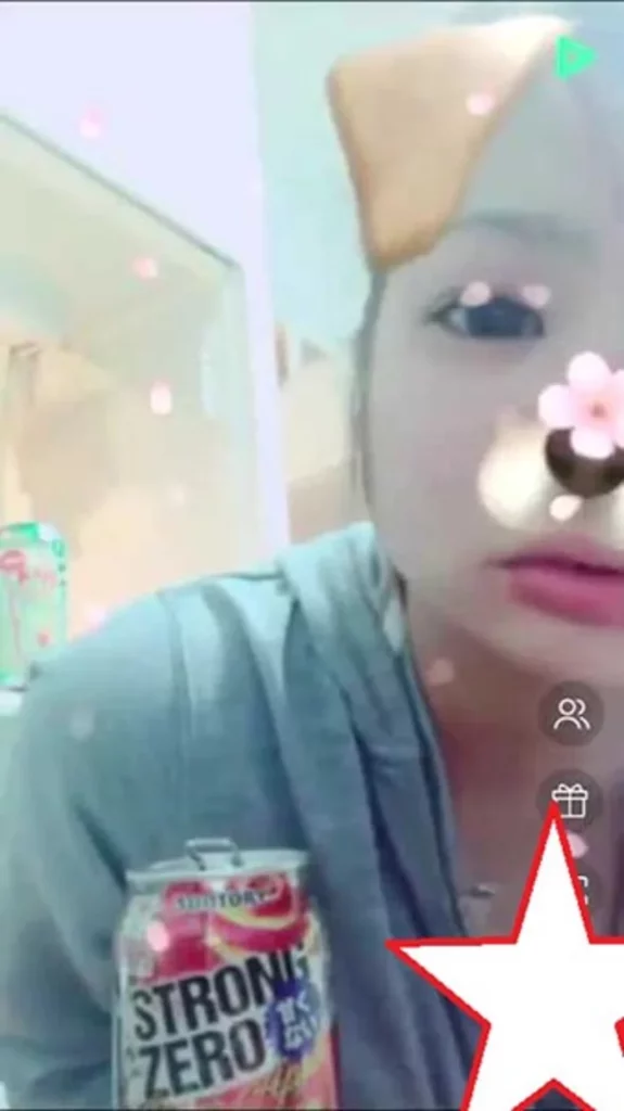 ギャル系の配信ポロリ（長め）