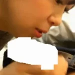 【無修正】その辺にいそうな女性 フェラ 口内