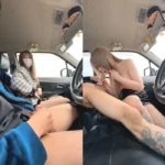 むしゅうせい　パパ活　Gカップの女子大生　車内で