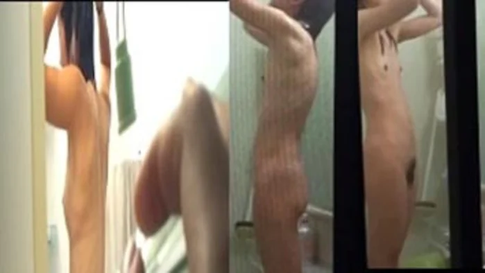 【民家覗き】美少女の裸を覗き見