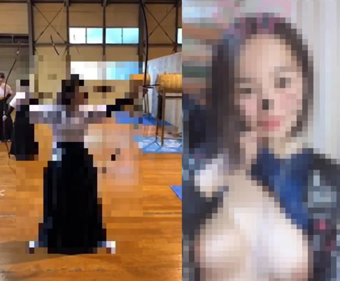 弓道部[c]りゅうしゅつ動画像