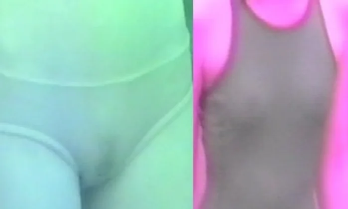 赤外線美少女達Cの水着の中身