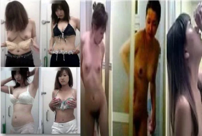 「[レア] 水着_試着室