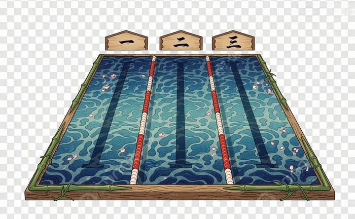 水泳大会の様子