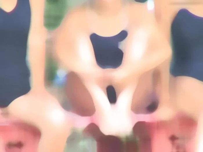 スクール水着で美少女達が水泳大会 3