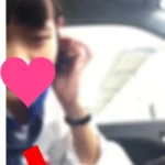 うぶっ娘C制服姿で車内手コキフェラ